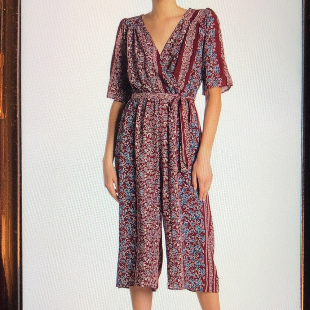 Printed jumpsuit by Wrapper